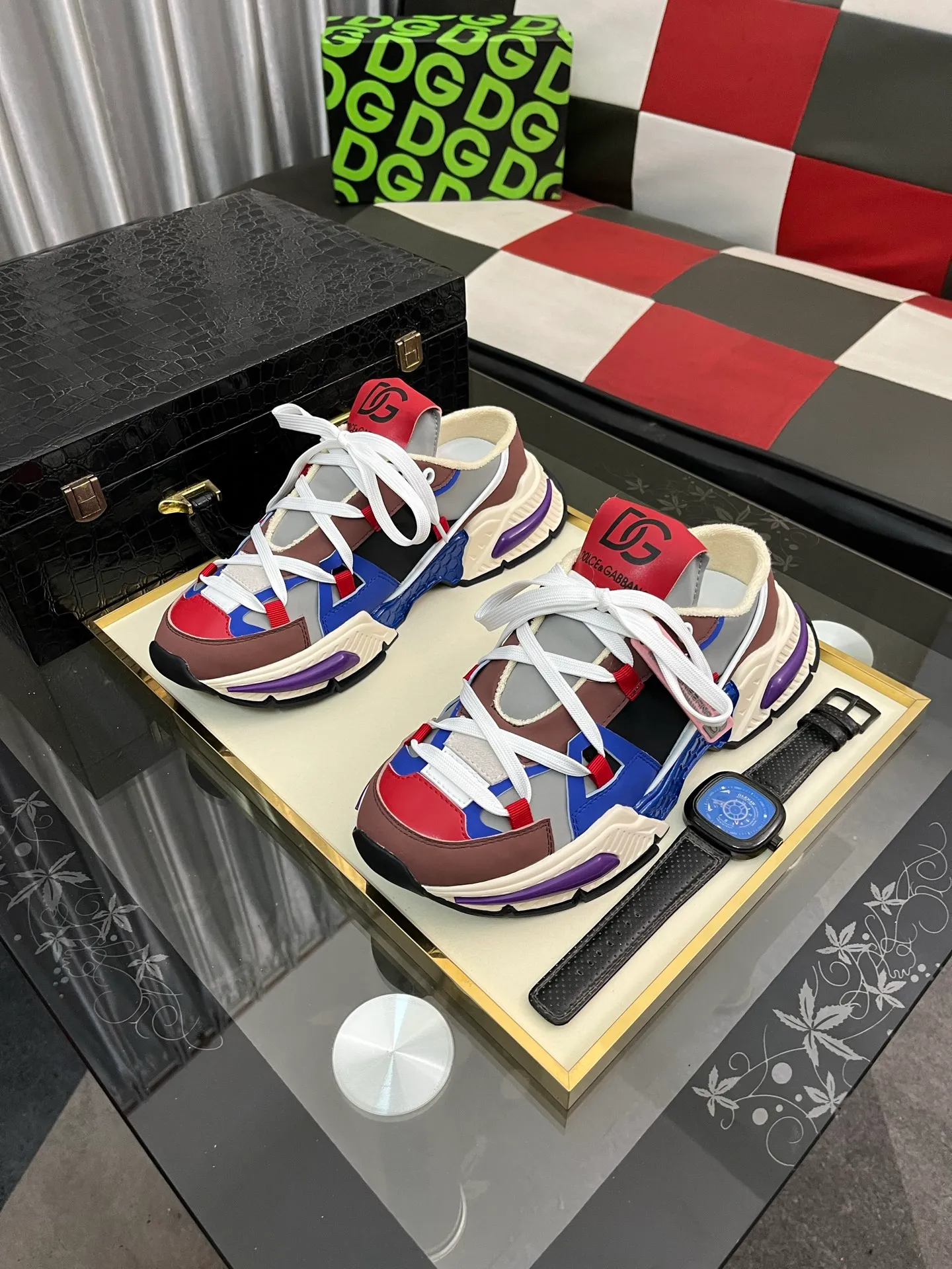 Men's shoes💰560⌚️⌚️【DG】Latest official website casual, men's shoes original quality imported cowhide➕Yangli [Proud] In terms of materials and workmanship, it beats all versions on the market💕Highest quality shipments. Real photos, imported fabrics highlight the unique charm of the brand😘The shoelaces are also original custom-made👻Classic lace-up shoes, very comfortable on the feet, size 36-46